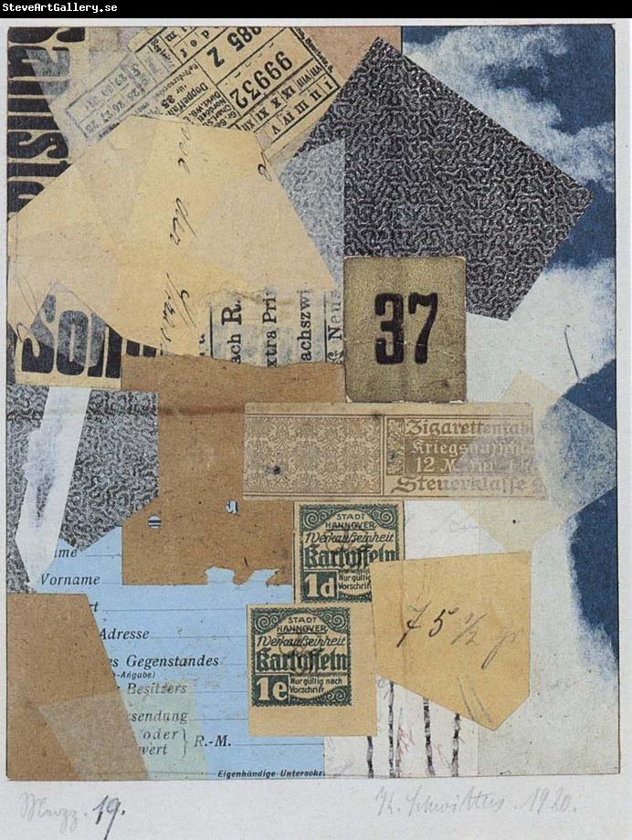 Kurt Schwitters Merz 19